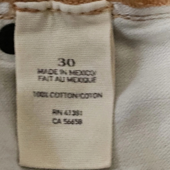 Ralph Lauren Denim & Supply Tillary Blue Denim Mini Skirt Distressed Size 30 - Picture 11 of 12